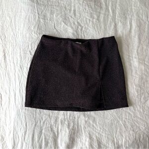 Urban Outfitters Purple Sparkly Mini Skort